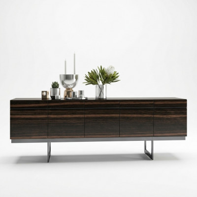 Iesszëmmer Neimodëbel Sideboard Modern Kommode Design Holzschaf Neien
