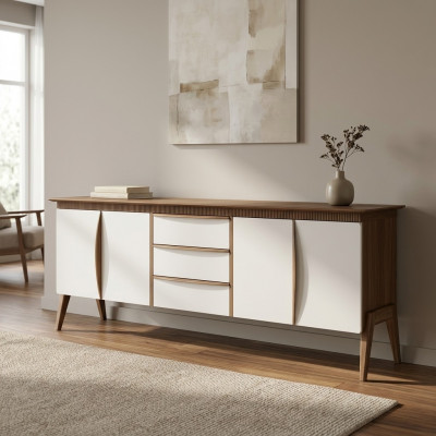 Design Luxus Miwwel Säitendësch Iesszëmmer Kommodenschaf Stil Modern