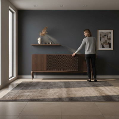 Iesszëmmer Sideboard Luxus Ariichtung Modernen Design Holzschaf Nei Miwwelen