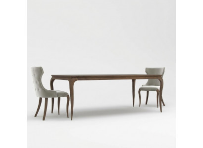 Modern Ariichtung Iessdësch 4x Still Luxus Iesszëmmer Miwwelen Design Nei