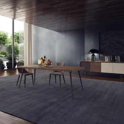 Komplett Ariichtung Iessdësch Stull Set Design Dësch Iesszëmmer Sideboard