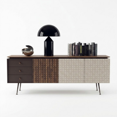 Iesszëmmer Miwwelen Sideboard Luxus Nei Ariichtung Luxus Holzkascht
