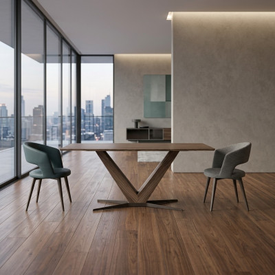 Komplett Saz Iesszëmmer Iessdësch 4x Still Design Luxus Dësch Ariichtung
