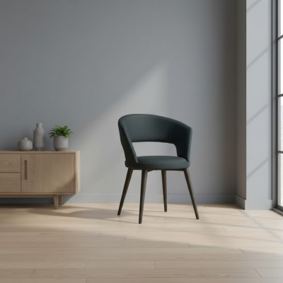 Iesszëmmer Stull Miwwel Modern Luxus Design Ariichtung Still Holz Nei