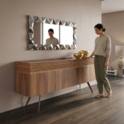 Iesszëmmer Sideboard Modern Ariichtung Luxus Design Holzschaf Nei