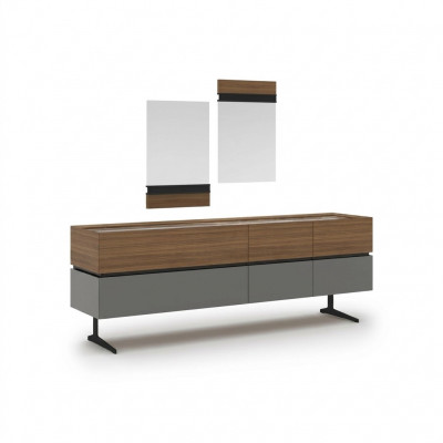 Luxus Sideboard Iesszëmmer Komplett 2x Spigel Modern Ariichtung Design