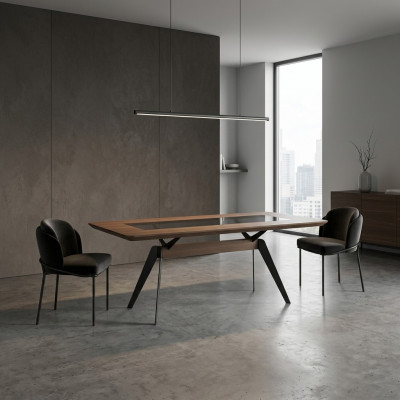 Luxus Iesszëmmer Set Iessdësch 4x Still Stull Textil Iessgrupp Garnitur Nei