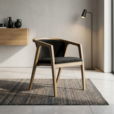 Iesszëmmer Stull Modern Holz Miwwelen Still Luxus Design Ariichtung Nei