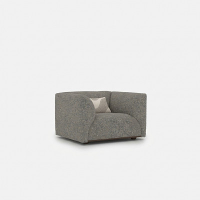 Wunnzëmmer Polstermiwwel Fauteuil Luxus Polstersëtz Modern Designer Ariichtung