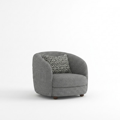 Modern Miwwelen Fotell Polstersëtz Designer Ariichtung Polstermiwwelen Textil Nei