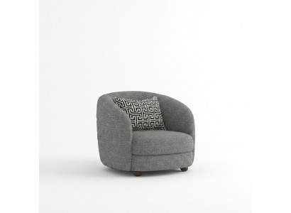 Modern Miwwelen Fotell Polstersëtz Designer Ariichtung Polstermiwwelen Textil Nei