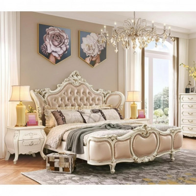 Schlofkummermiwwelen Bett 2x Nuetsdëscher Luxus-Set Nei klassesch Miwwelen 3 Stéck