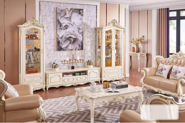 Begréissungsdësch am Wunnzëmmer e schéint Design schéi Miwwel neien Luxus