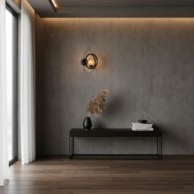 Wandleuchten Modern Black Wandlampe Wandleuchten fir de Korridor Gank Lampe
