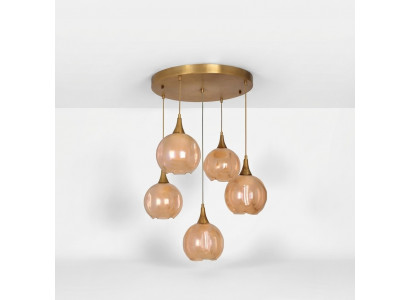 Krouneliichter Metall Luucht Luuchten Luuchten Plafongsliichter Luucht 55x80