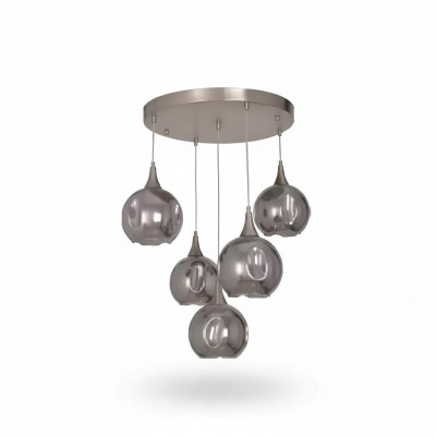 Krouneliichter Metall Luucht Luuchten Luuchten Plafongsliichter 55x80 Luucht