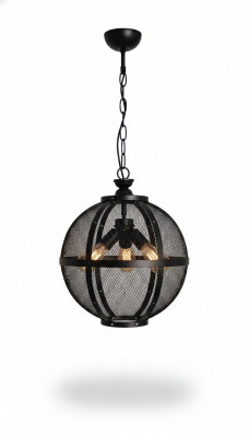 Plafongsliichter Luxus Schwaarz 40x70 Wunnzëmmer modern Hänklampe Plafongsliichter