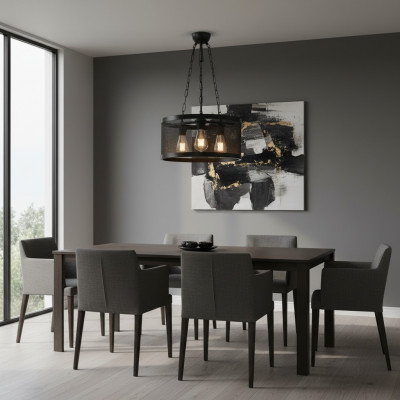 Plafonnière E modernen Luxus neien Stil Hängeleuchte Design Wunnzëmmer