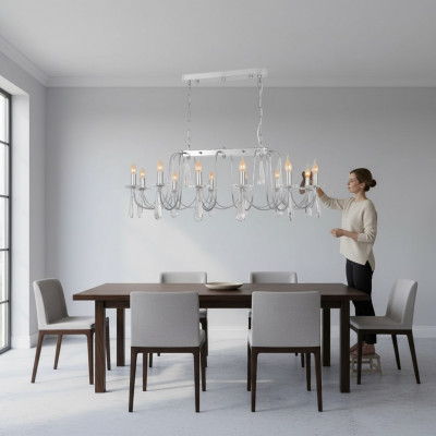 Luucht Hänkluucht Lüster Kristalluucht Plafongsliichter Luuchten 106x80