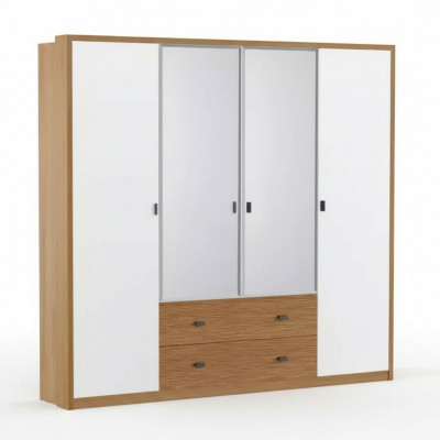 Kleederschaf Schief Schlofkummer modern Miwwelen Material Holz Luxus Schaf
