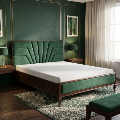 Bett Luxus Duebel Hotel Better Schlofkummer Design Holz Miwwelen