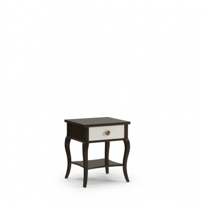 Nuechtstëppel Holz Dësch Schlofkummer Design Säitentëppel antik Stil Nei