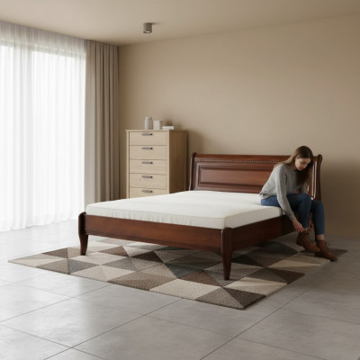 Bett Design Luxus Hotel Better Ehe Schlof Zëmmer Duebel Barock Holzbett