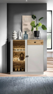 Anrichte Luxus Sideboard Design Modern Kommoden Holz Ariichtung