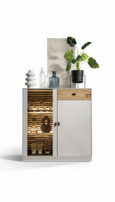 Anrichte Luxus Sideboard Design Modern Kommoden Holz Ariichtung