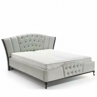 Bett Këssen Design Luxus Duebel Hotel Better Chesterfield Holzmiwwelen Nei