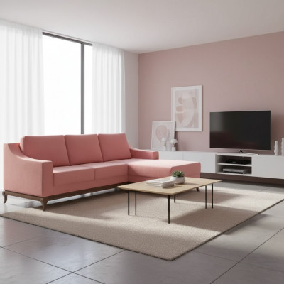 Sofaen L Form Sofa Polster Design Ecksofa Wunnlandschaft Textil Eckcanapé