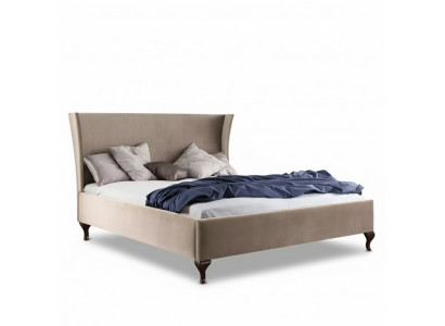 Bett Këssen Design Luxus Duebel Hotel Better Barock Holz Miwwelen