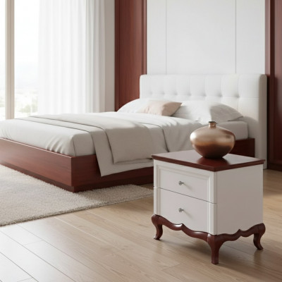 Nuetsdësch Niewendëscher Holz Neien Luxus Designer Miwwelen Schlofkummer