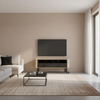 TV Steeën RTV Lowboard Regal Säitendësch Dësch Modern Luxus Fernsehstand