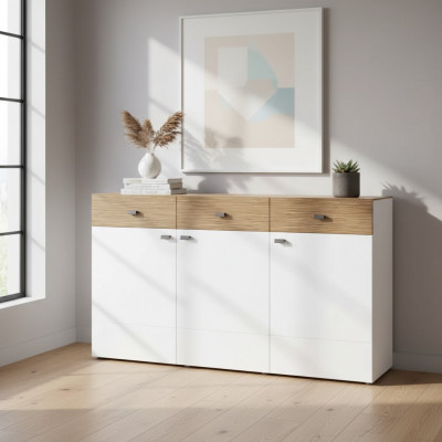 Kommoden Luxus Schaf Wohnzimmer Holz Design Sideboard Miwwel Kommode