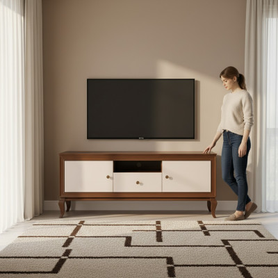 rtv Fernseeënkel Tablett Kommode tv Lowboard Kommoden Holz Schaf