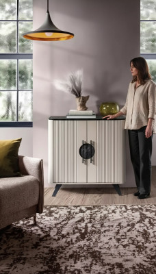 Luxus Kommode Schaf Wohnzimmer Holzdéif Sideboard Miwwel Kommode Anrichte
