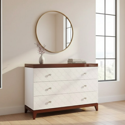 Luxus Kommoden Buffetschaf am Wunnzëmmer Holz Design Sideboard Miwwl Kommode
