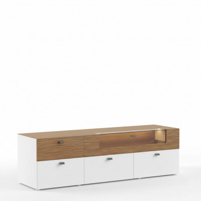 Design Wandkierch Regal Wand Regaler Wunnzëmmer TV-Stänn Holz