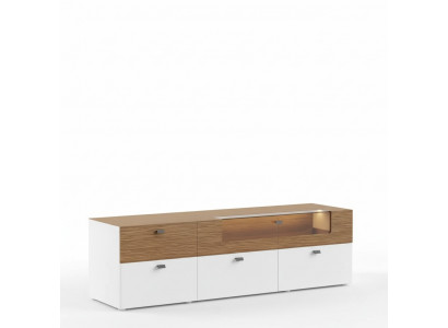 Design Wandkierch Regal Wand Regaler Wunnzëmmer TV-Stänn Holz