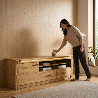 RTV, Stänner TV Kommode, Schaf, Sideboard, Lowboard, Wunnwand, Miwwelen