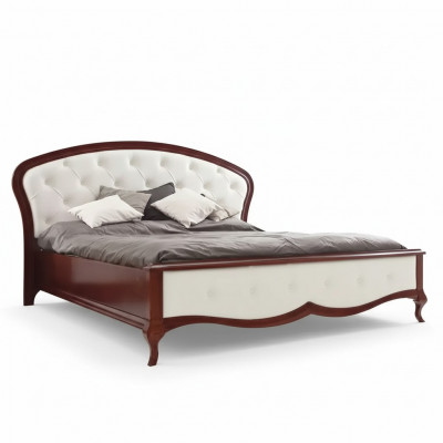Bett Këssen Design Luxus Duebel Hotel Better Barock Holz Miwwelen Neiegkeet