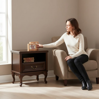 Nuetsdësch Design Holz Dësch Kommode Dëscher Schaf Schlofzëmmer Nei