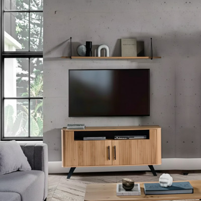 TV-Ständer Wunnzëmmer-Schränk Miwwel rtv Sideboard Holz Wunnzëmmer-Schranken Holz