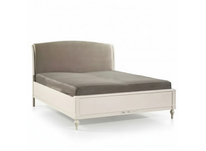 Bett Modernen Design Luxus Polster Bettstoff Bett am Schlofzëmmer