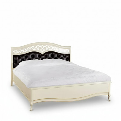 Bett Miwwel Design Better wäiss Duebelbett Luxus Schlofkummer Holz