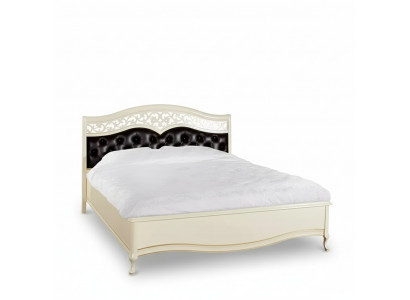 Bett Miwwel Design Better wäiss Duebelbett Luxus Schlofkummer Holz