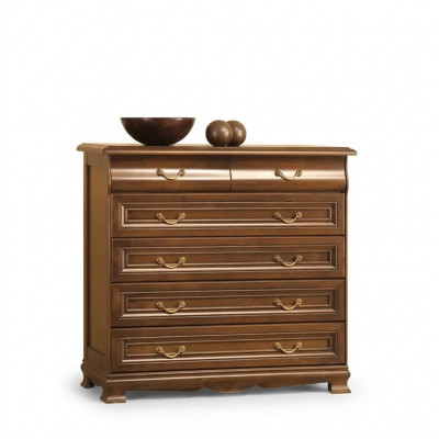 Schief geziichten Kommodë Massivholz Stotzen Eech Massivholz Kommoden Sideboard Neit