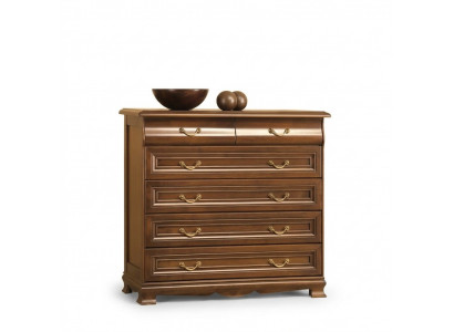 Schief geziichten Kommodë Massivholz Stotzen Eech Massivholz Kommoden Sideboard Neit