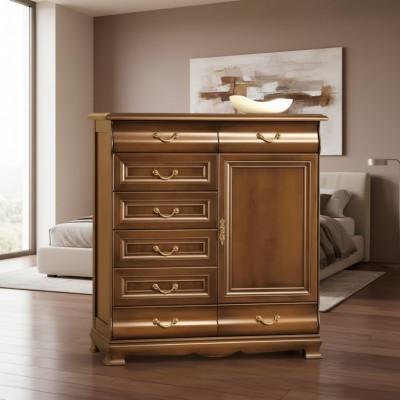 Schief East Eik Massivholz Kommoden Sideboard Kommode Echt Holz Schaf.